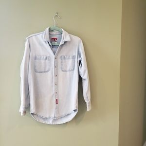 Vintage Distressed Marlboro Denim Shirt